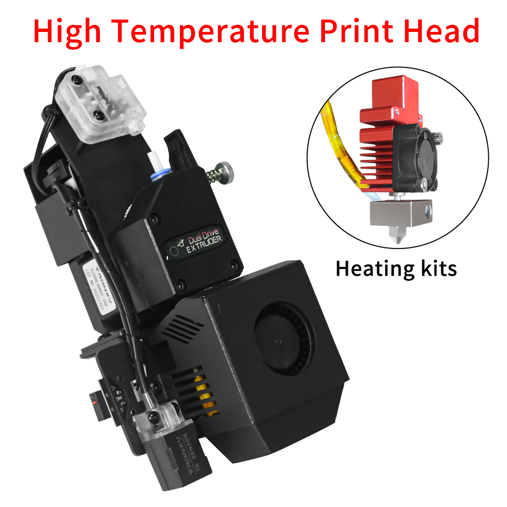Tronxy All-Metal Hotend Extruder High Temperature Version 320 degrees Print head kits 0.4mm/1.75MM Direct drive Extruder for VEHO Series