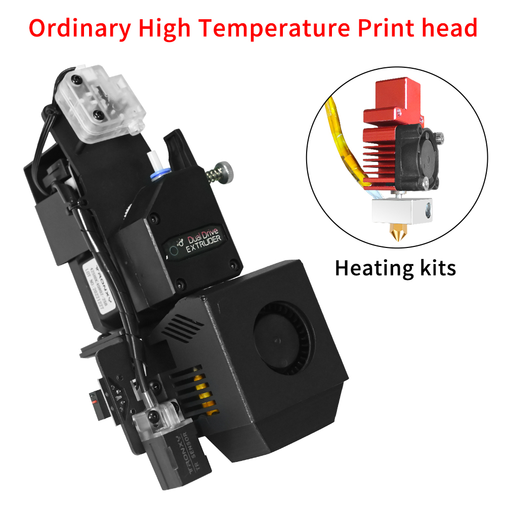 Tronxy All-Metal Hotend Extruder High Temperature Version 320 degrees Print head kits 0.4mm/1.75MM Direct drive Extruder for VEHO Series