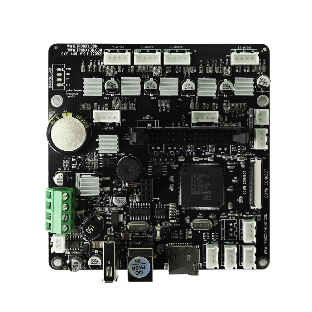 Tronxy Silent Mainboard with Wire Cable for 2E Series dual extruder 3d printing