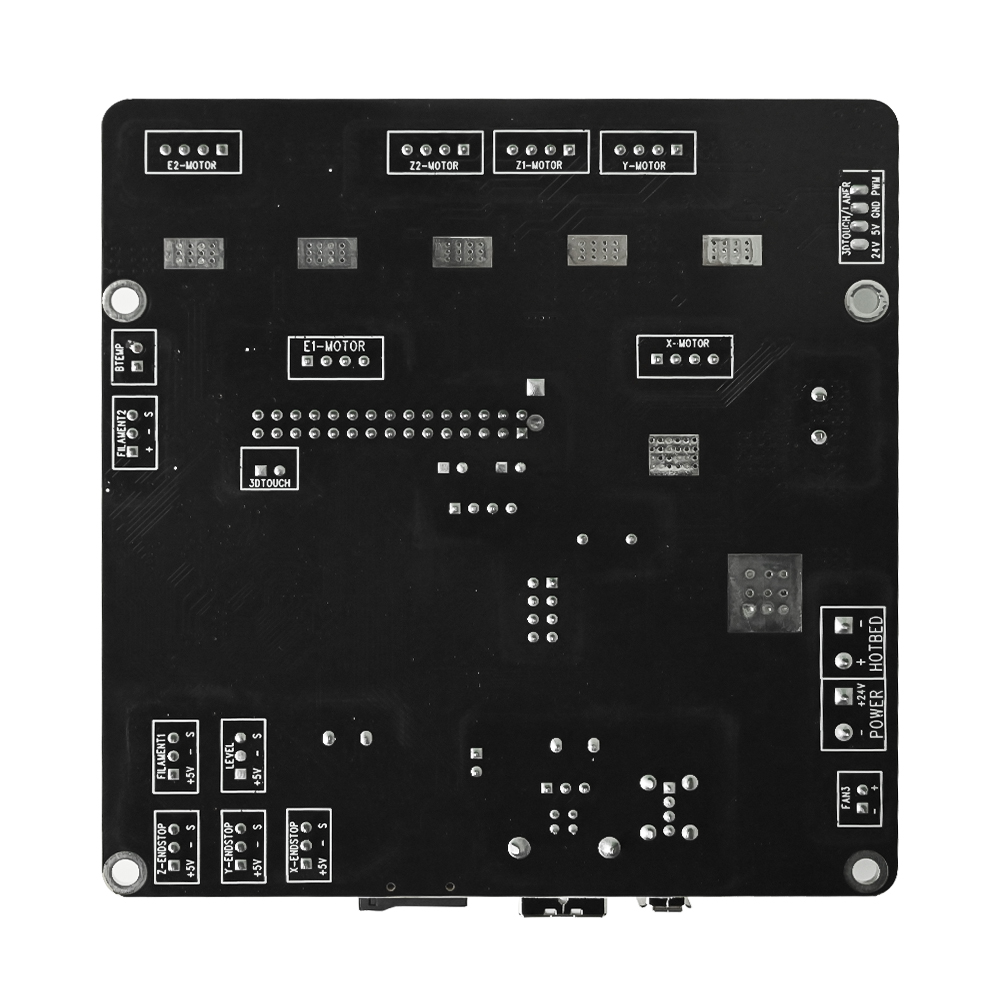 Tronxy Silent Mainboard with Wire Cable for 2E Series dual extruder 3d printing