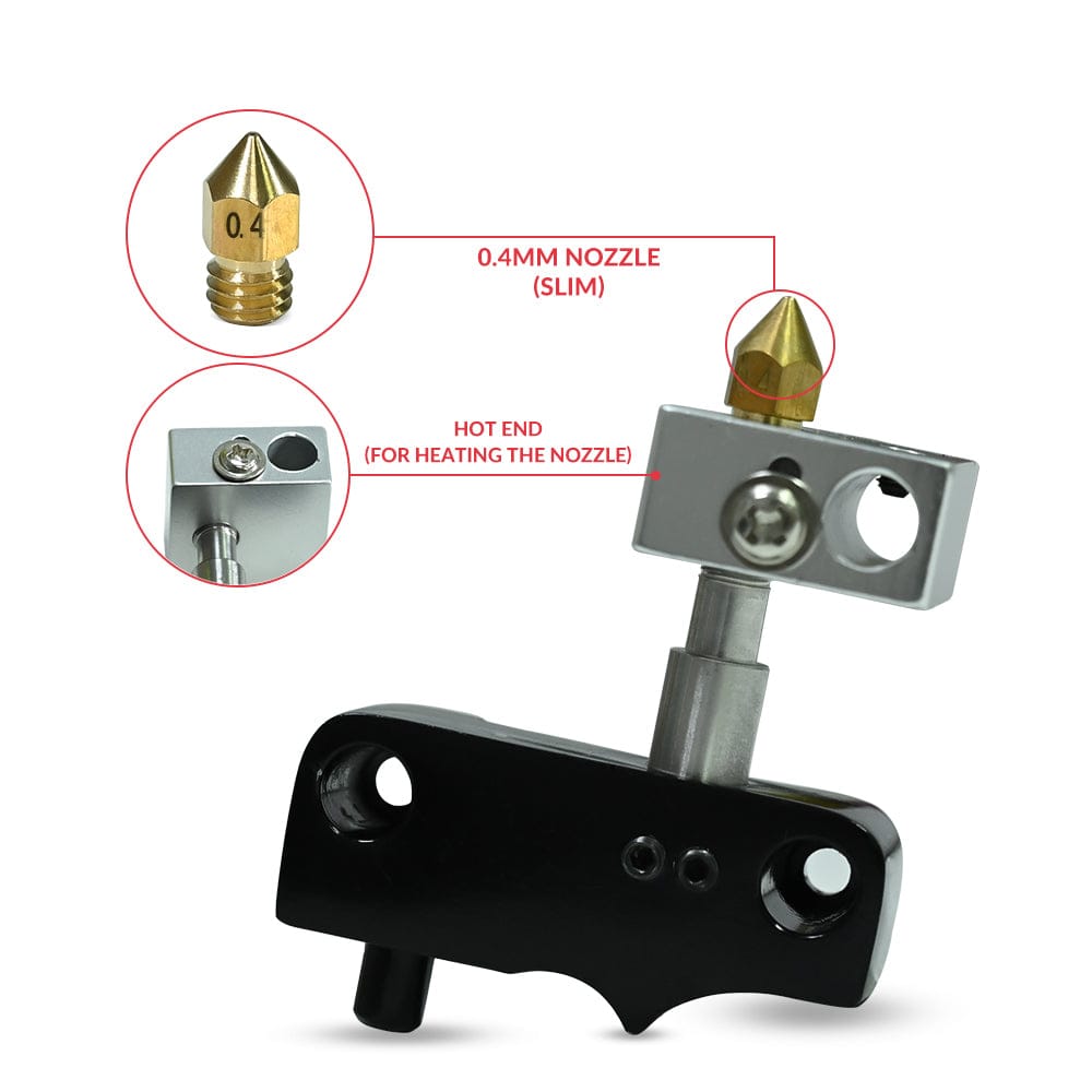 3D Printer Parts Hotend Kit For Crux 1 With 0.4mm Nozzle Part