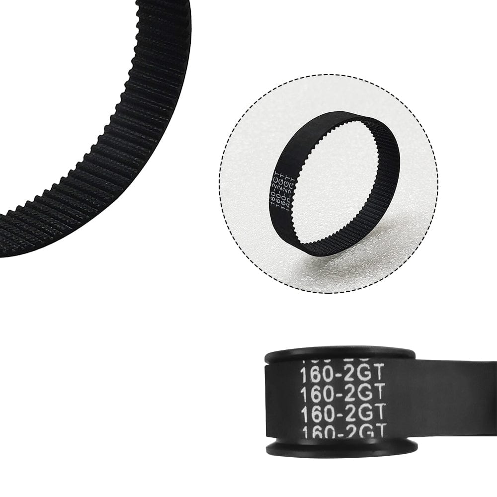 3D Printer Parts 160mm circumference closed loop timing belt width 10mm belt for VEHO600 Series