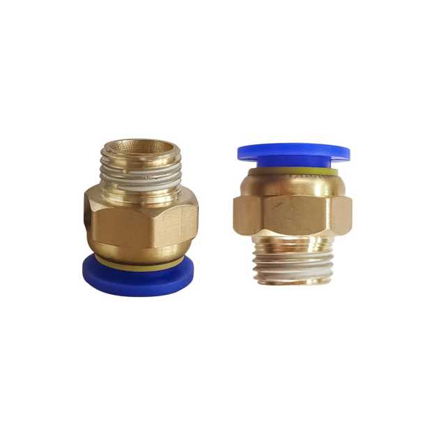 Tronxy 3D Printer Parts Pneumatic Connector for Clay Series- PC10-02 and PC10-03 (5 Pairs)