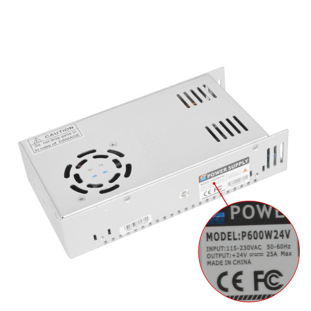 3D Printer Parts Power Supply 24V 25A 600W for 3D print DIY kit