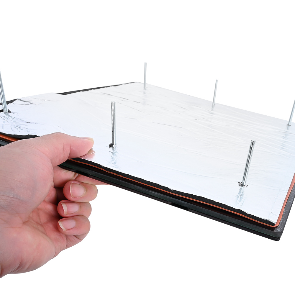 3D Printer Silicone Heated bed Kits, Heating Plate 330x330mm