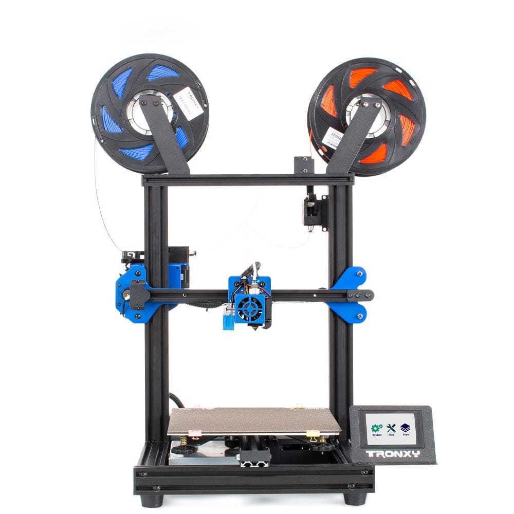 Tronxy XY-2 Pro 2E Titan 2 IN 1 OUT 3D Printer Two Colors DIY Kit 255x255x245mm