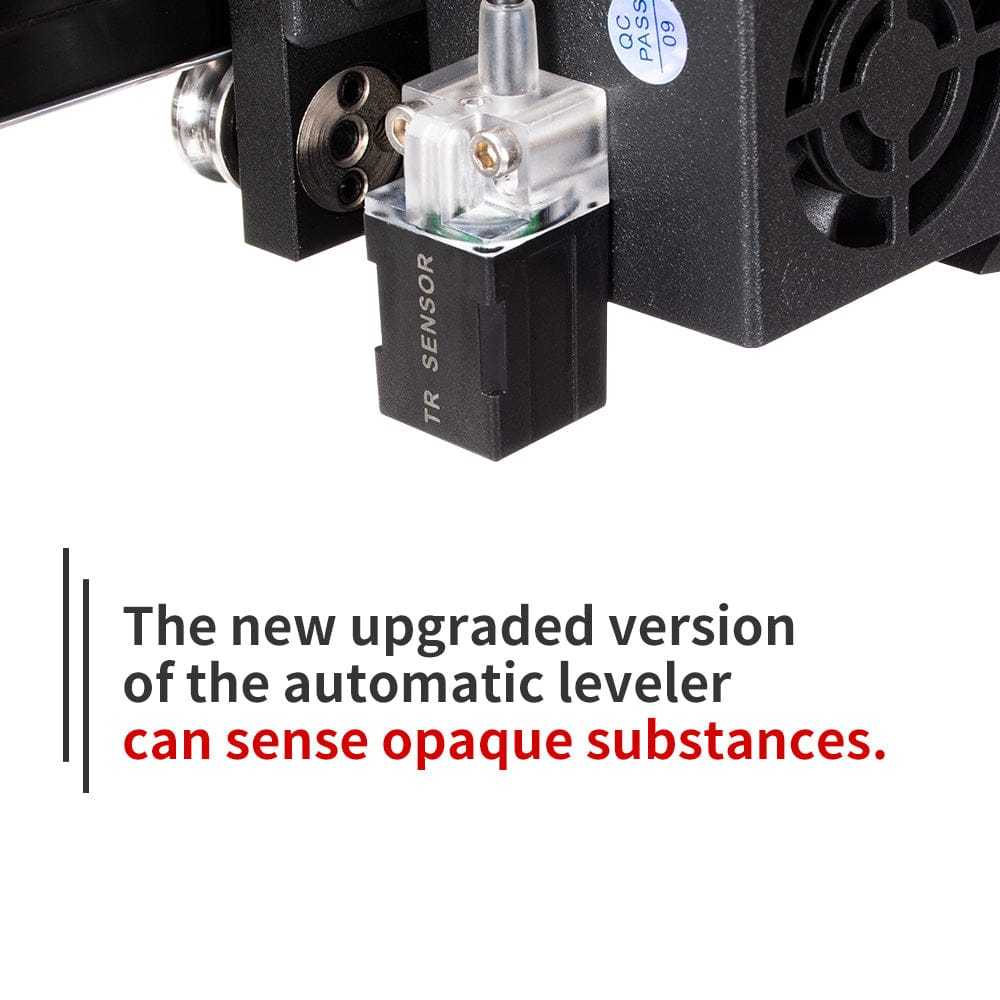 Tronxy 3D Printer Auto Leveling Black TR SENSOR + Lattice Glass 3D Printer Kits