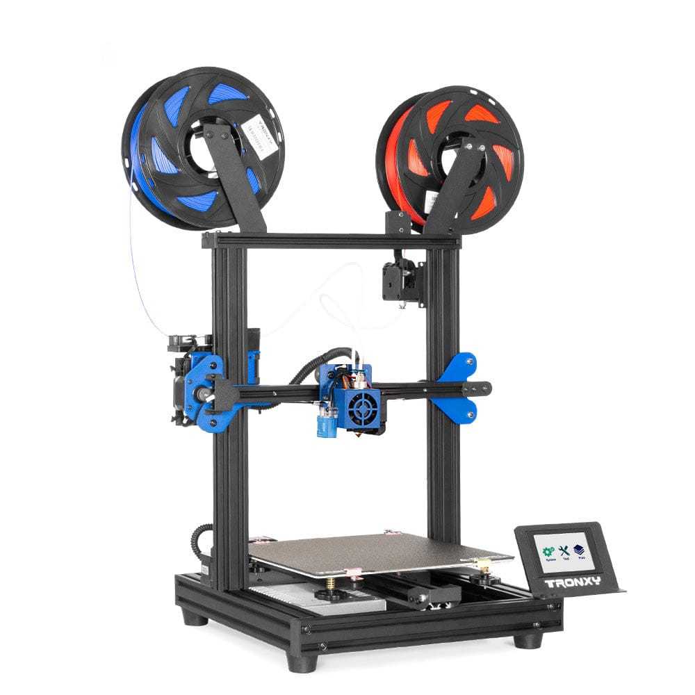 Tronxy XY-2 Pro 2E Titan 2 IN 1 OUT 3D Printer Two Colors DIY Kit 255x255x245mm