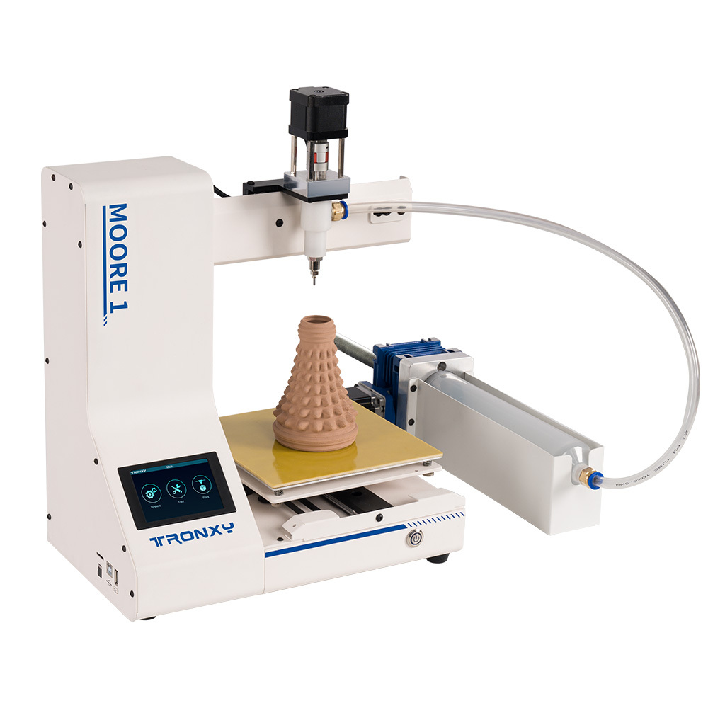 Tronxy Moore 1 Mini Clay 3D Printer Liquid Deposition Molding Ceramic 3D Printer