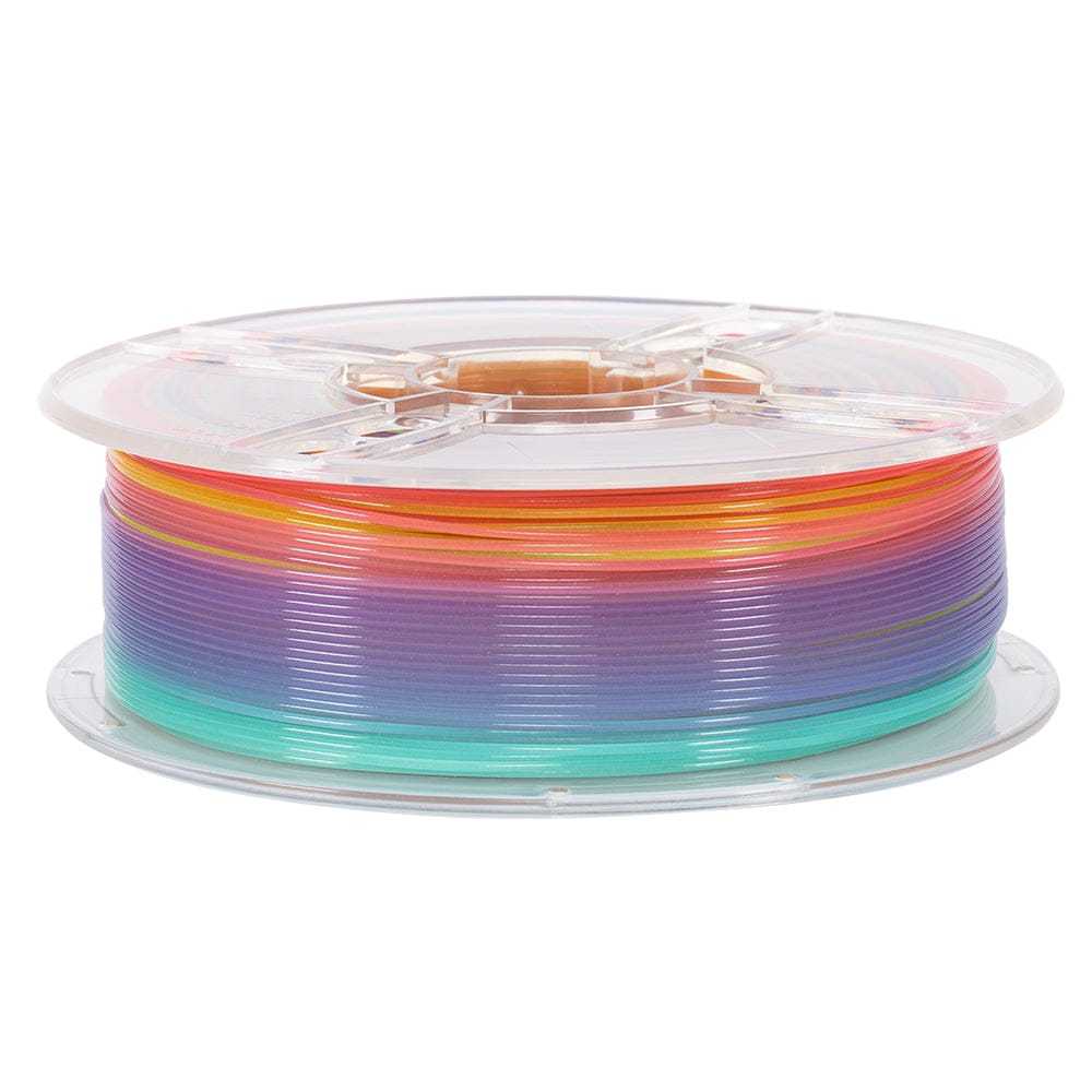 Glow in the Dark 3D Printer Filament, Luminous Multicolor PLA Filament, Gradient Color, 1kg (2.2lbs), 1 Spool, Rainbow PLA, Multicolor Changes