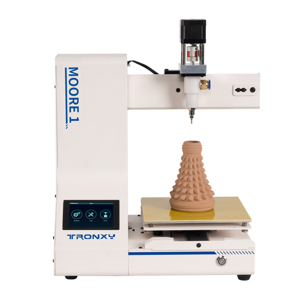 Tronxy Moore 1 Mini Clay 3D Printer Liquid Deposition Molding Ceramic 3D Printer