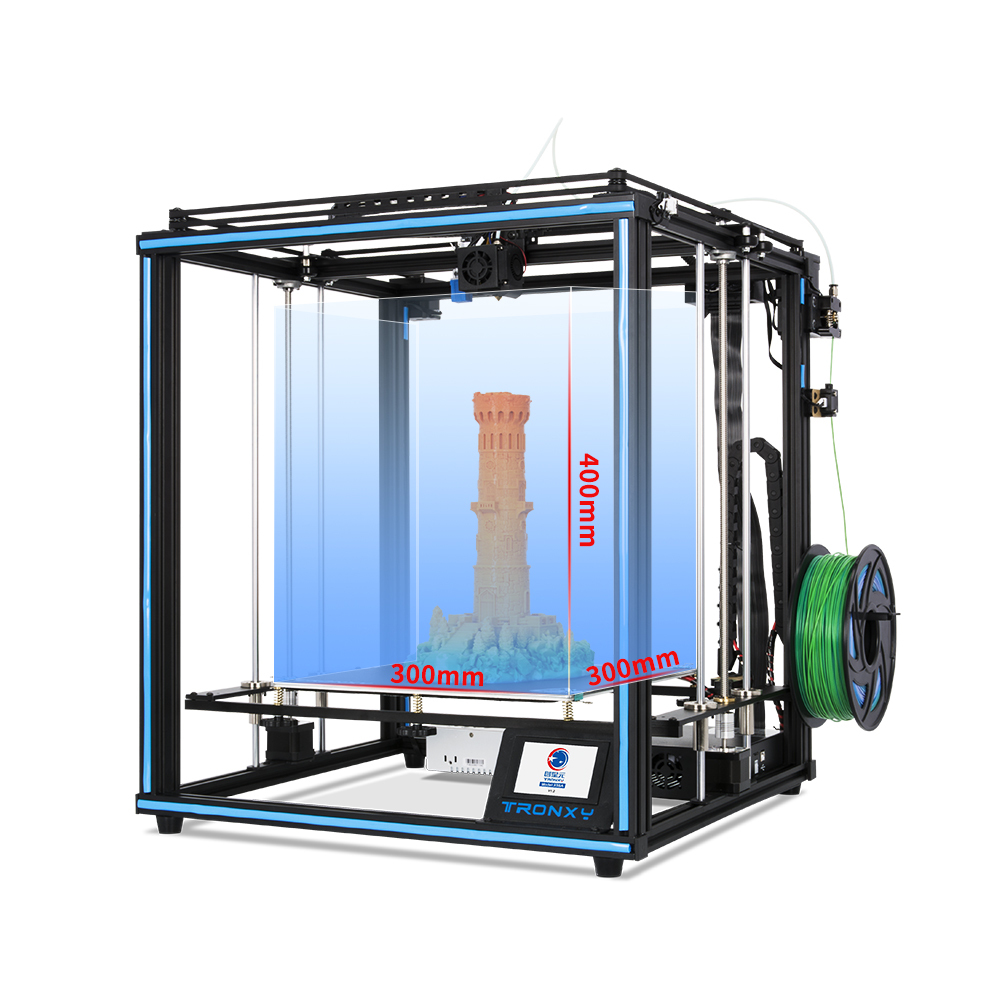 Tronxy X5SA 24V CoreXY 3D Printer DIY Kit with Build Size 300x330x400mm