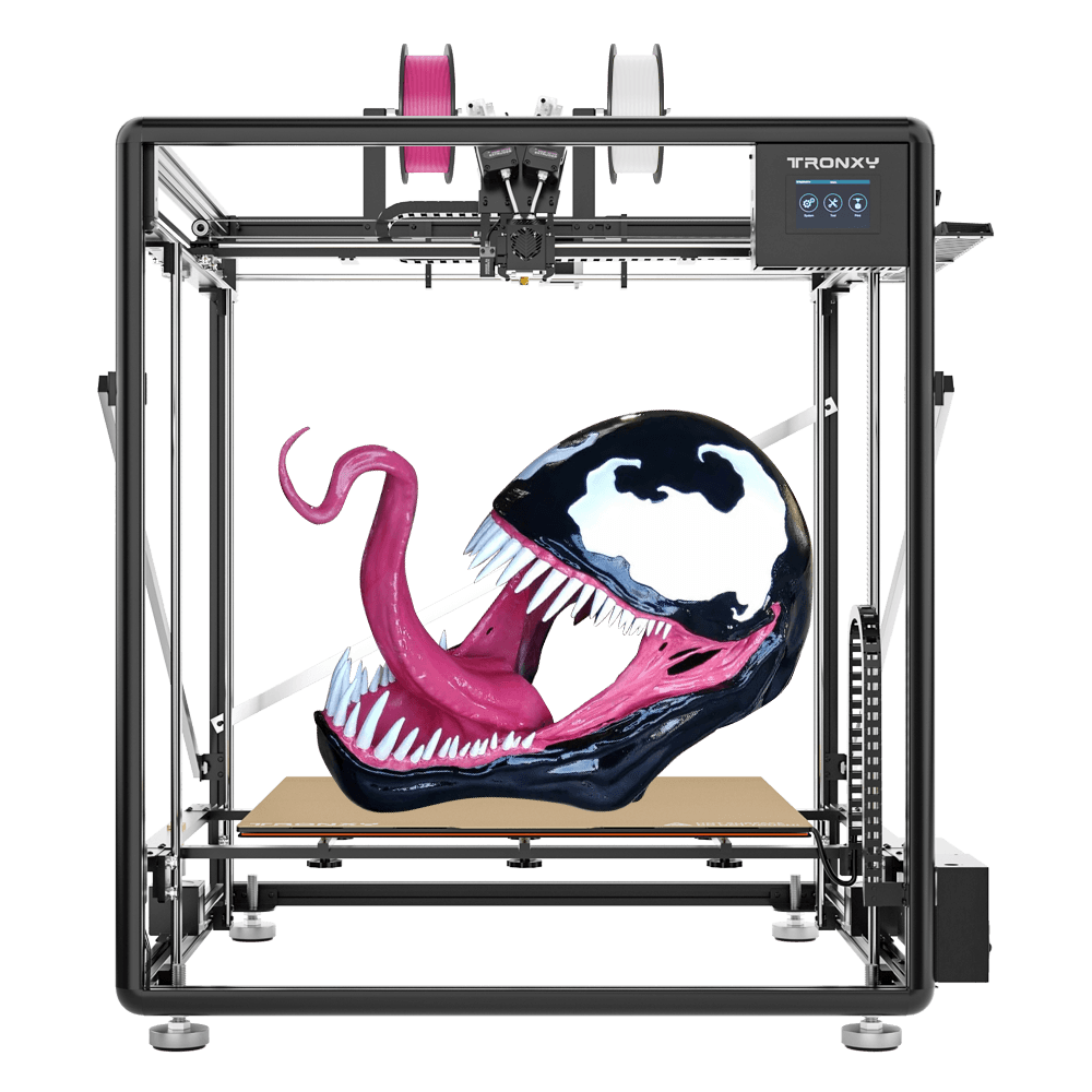 VEHO-600-2E Multicolor 2-In-1-Out Dual Extruder Large Size Direct Drive 3D Printer 600*600*600mm