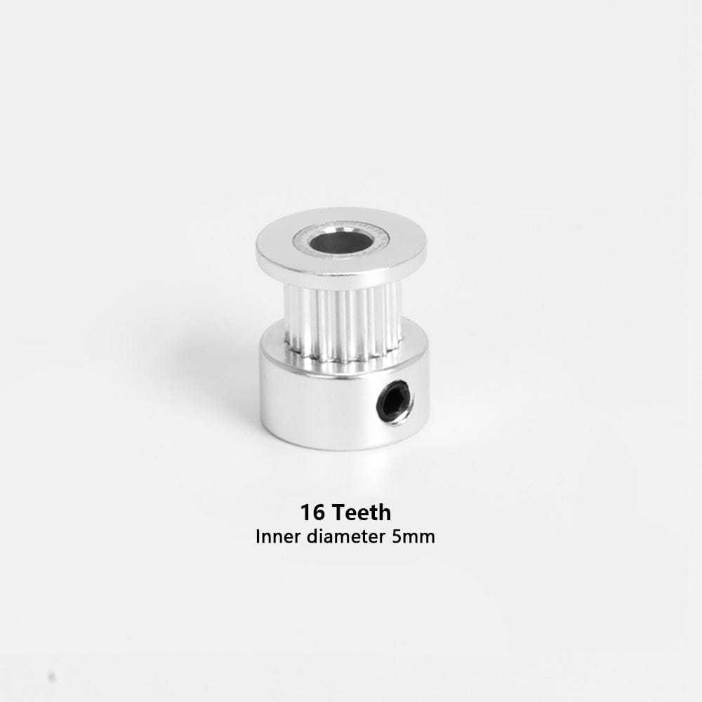 3D Printer Parts Synchronizing Wheel Timing Pulley 2GT 16 Teeth and 20 Teeth Support Timing Belt Pulleys (5PCS)