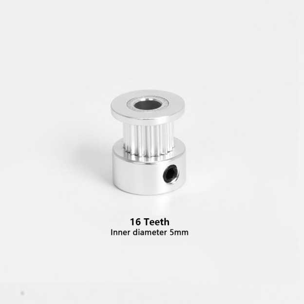 3D Printer Parts Synchronizing Wheel Timing Pulley 2GT 16 Teeth and 20 Teeth Support Timing Belt Pulleys (5PCS)
