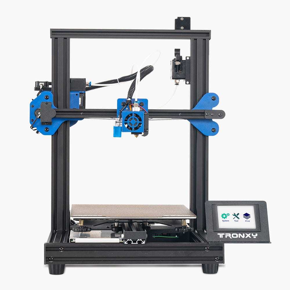 Tronxy XY-2 Pro 2E Titan 2 IN 1 OUT 3D Printer Two Colors DIY Kit 255x255x245mm