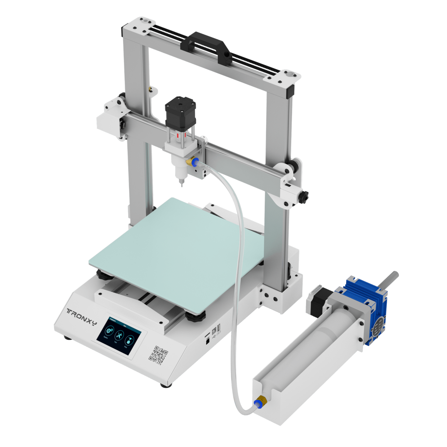 Tronxy Moore 2 Pro Ceramic & Clay 3d printer 255mm*255mm*260mm with Feeding system electric putter
