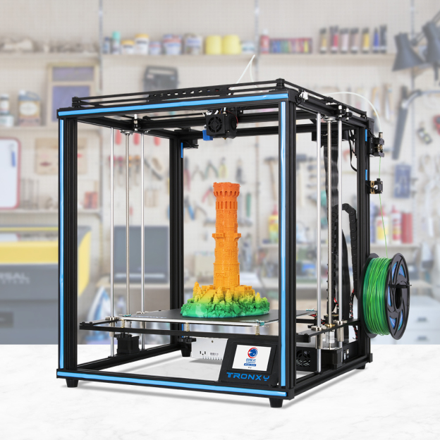 Tronxy X5SA 24V CoreXY 3D Printer DIY Kit with Build Size 300x330x400mm