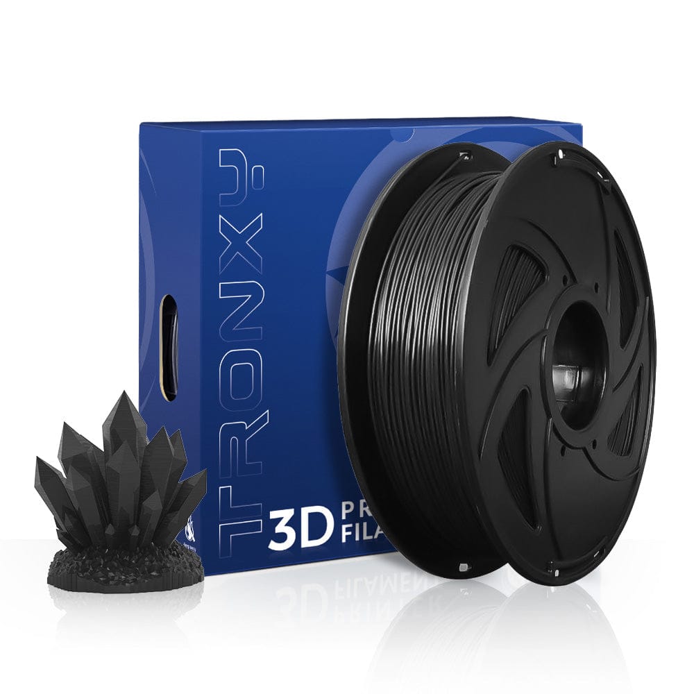 Tronxy 3D Printer ABS 3D Printer Filament, 1 kg Spool, 1.75 mm, Black - Tronxy 3D Printer - Best 3D Printer for Beginners