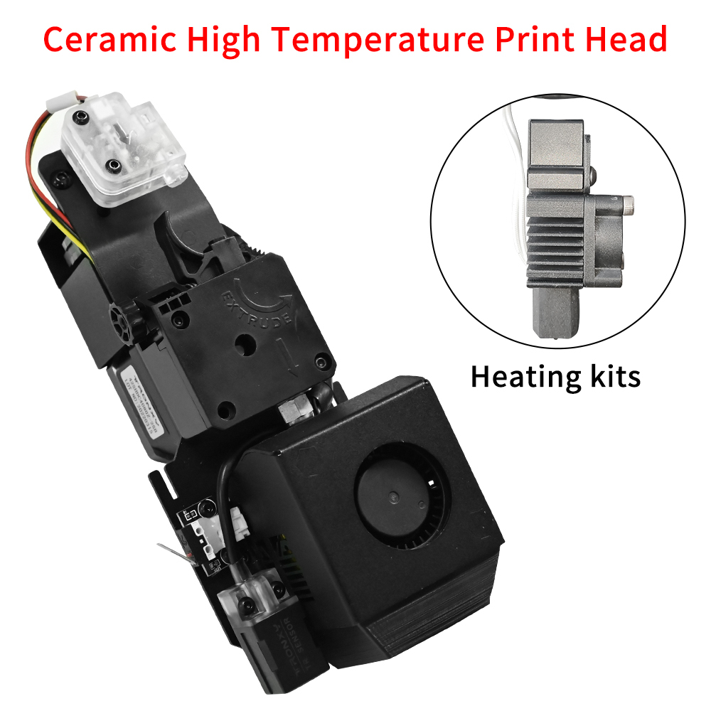 Tronxy high temperature upgrade print head for 3D Printer full metal extruder accessories for X5SA, X5SA-400 and X5SA-500 Series