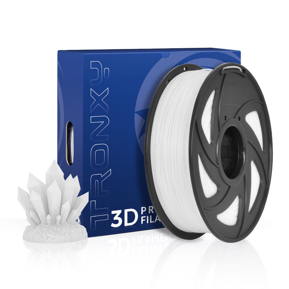 Tronxy 3D Printer 3D Printing White Nylon Filament 1.75 mm, 2.2 LBS (1KG) - Tronxy 3D Printer - Best 3D Printer for Beginners