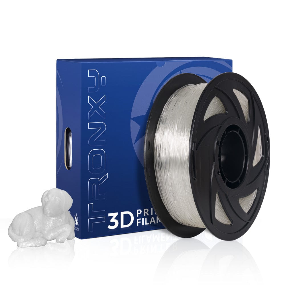 Tronxy 3D Printer Flexible TPU 3D Printers Filament, 1.75mm, Color Transparent TPU