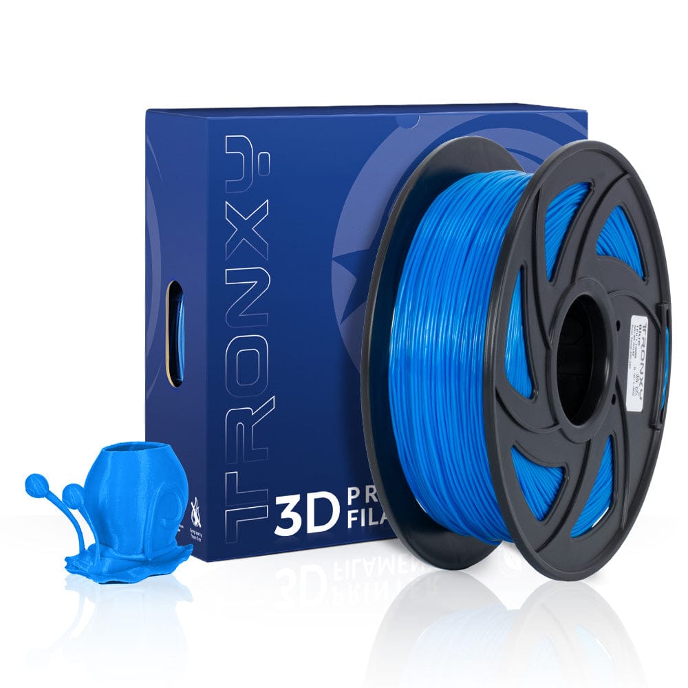 Tronxy 3D Printer 3D Flexible Blue TPU Filament 1.75 mm 2.2 LBS (1KG)