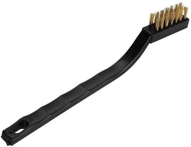 Tronxy 2PCS 3D Printer Nozzle Cleaning Copper Wire Toothbrush Tool Copper Brush Handle Hot Bed Cleaning Toothbrush, Nozzle Cleaner Tool Heater Block Cleaning Parts - Tronxy 3D Printer - Best 3D Printer for Beginners