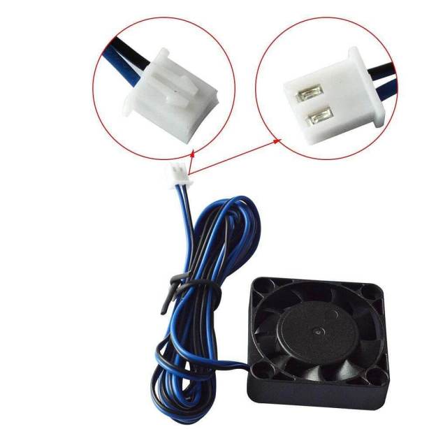Tronxy 3D Printer 24V Extruder Fan for Mainboard Radiator 40x40x10mm - Tronxy 3D Printer - Best 3D Printer for Beginners