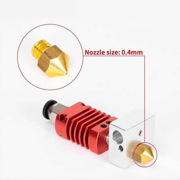 Tronxy 3D Printer 24V MK10 Upgrade Extruder Kit with 0.4mm Nozzle - Tronxy 3D Printer - Best 3D Printer for Beginners
