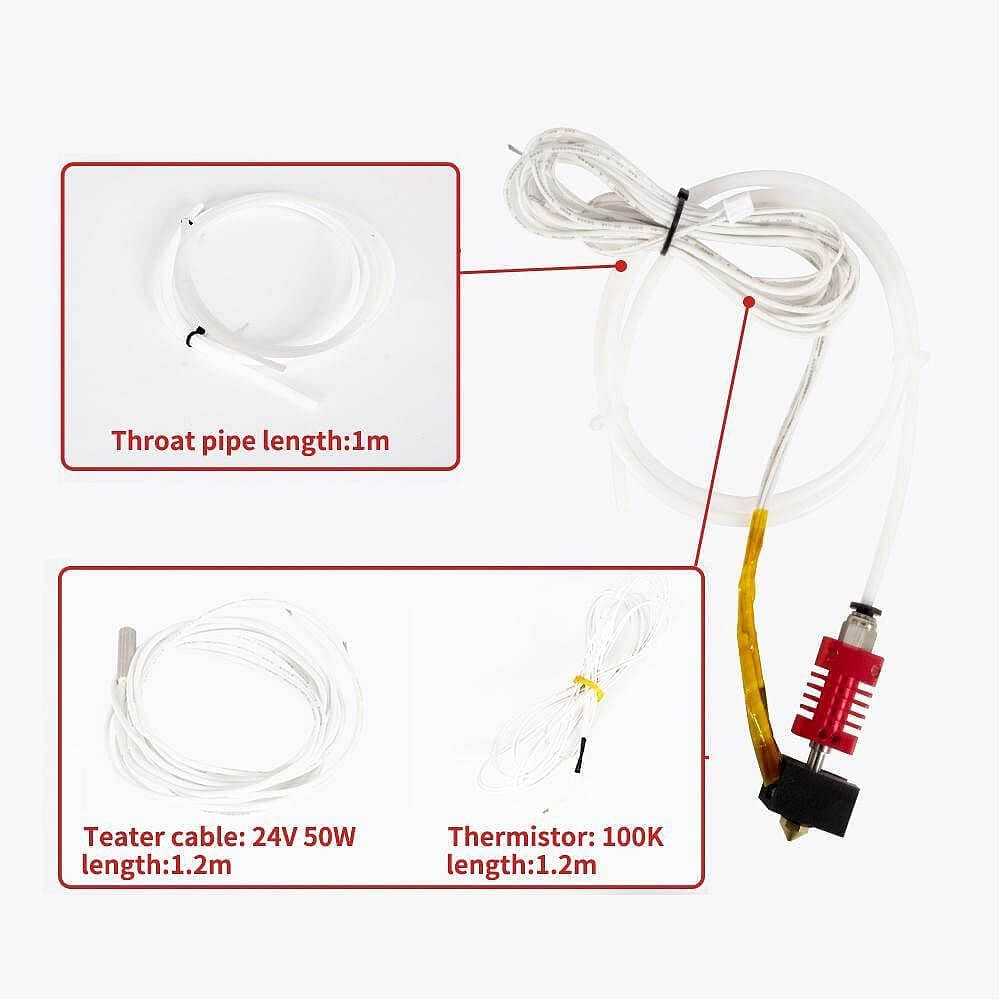 Tronxy 3D Printer 24V MK10 Upgrade Extruder Kit with 0.4mm Nozzle - Tronxy 3D Printer - Best 3D Printer for Beginners