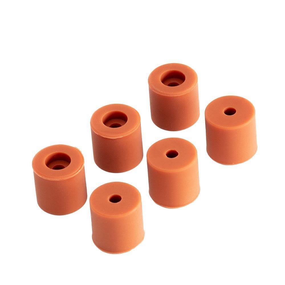 Tronxy 3D Printer 6PCS M3 Adjusting Screws Nuts Heat Bed Leveling Knob Parts with Silicone Solid Spacer 3D Printers Print Platform Screw Calibration Accessories - Tronxy 3D Printer - Best 3D Printer for Beginners
