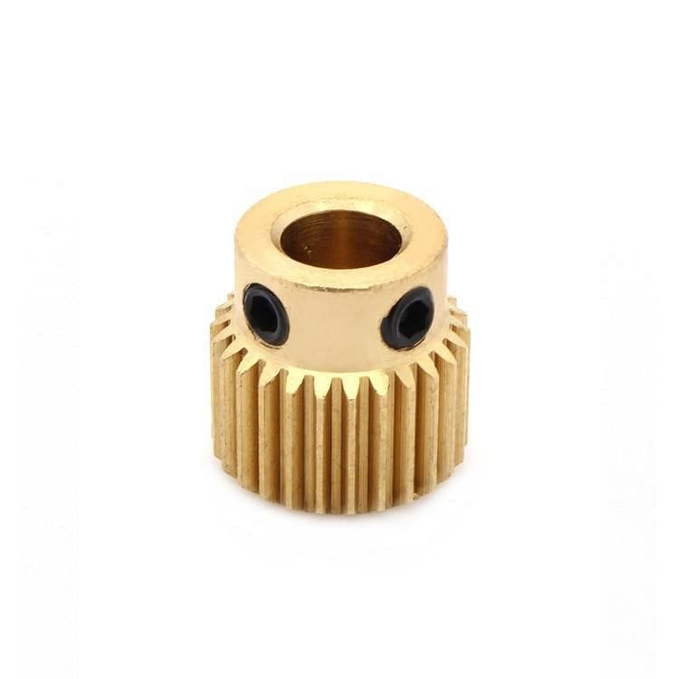 Tronxy 3D Printer Copper Gear Feed Filament Drive 26 Teeth Wheel 11x11mm (5pcs) - Tronxy 3D Printer - Best 3D Printer for Beginners