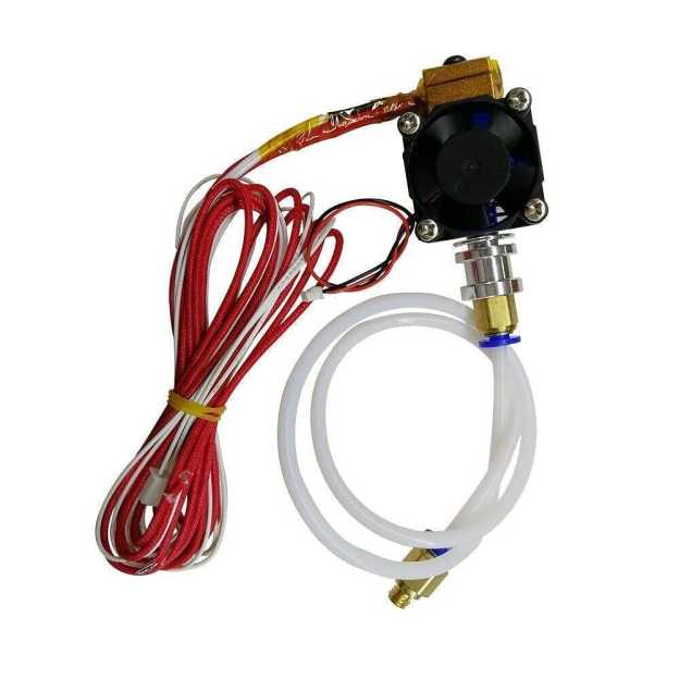 Tronxy 3D Printer E3D V6 J-head with Teflon Heating Tube Thermistor - Tronxy 3D Printer - Best 3D Printer for Beginners