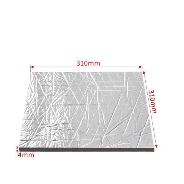 Tronxy 3D Printer Heat Bed Heat Insulation Foam Foil with Self Adhesive Sticker - Tronxy 3D Printer - Best 3D Printer for Beginners