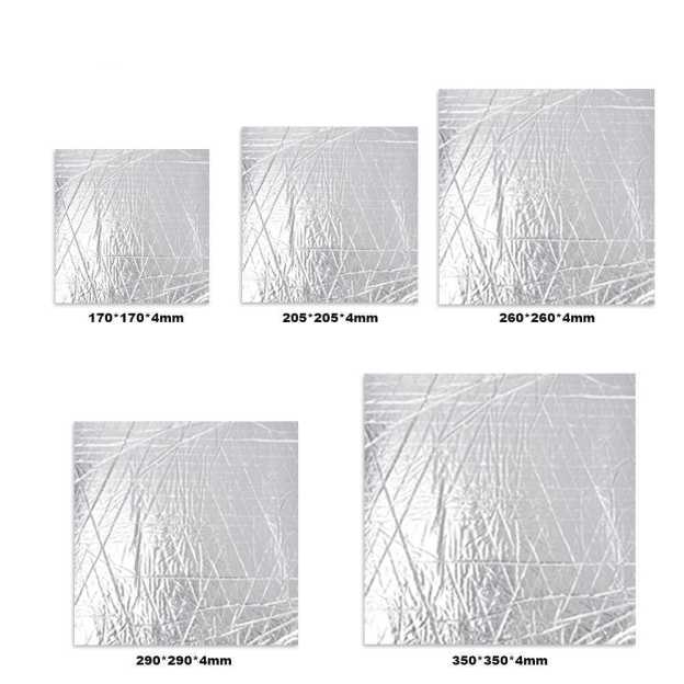 Tronxy 3D Printer Heat Bed Heat Insulation Foam Foil with Self Adhesive Sticker - Tronxy 3D Printer - Best 3D Printer for Beginners