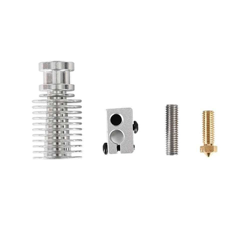 Tronxy 3D Printer HeatSink Heater Block Heat Break V6 Volcano NOZZLE For E3D HOTEND - Tronxy 3D Printer - Best 3D Printer for Beginners