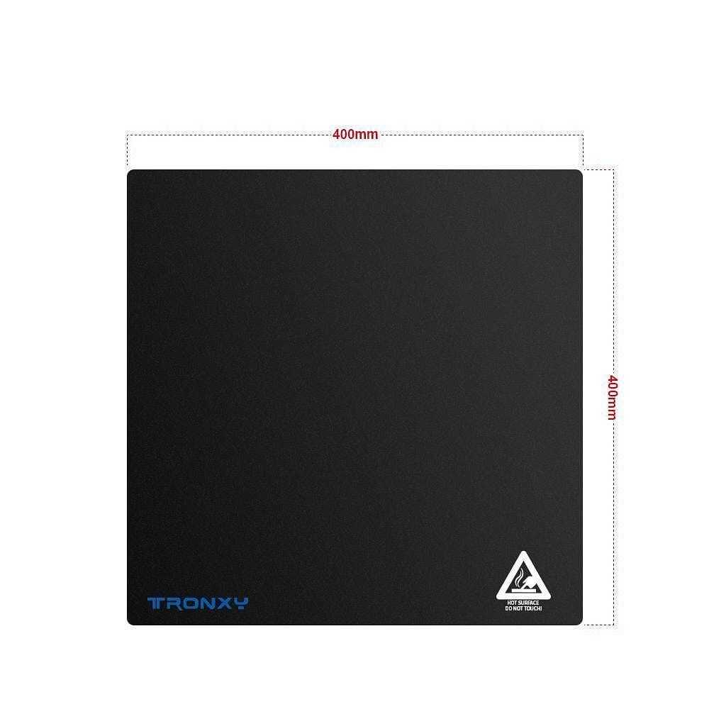 Tronxy 3D Printer Heated Bed Sticker (Black Sticker for Heated Bed Plate) - Tronxy 3D Printer - Best 3D Printer for Beginners