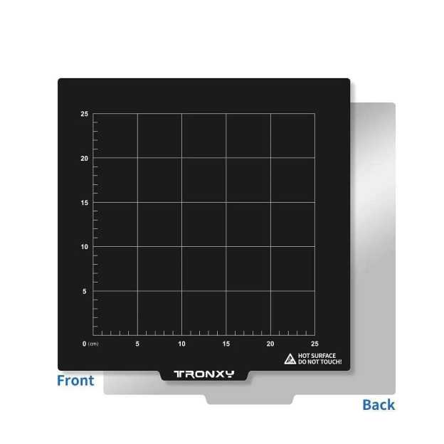Tronxy 3D Printer Magnetic Sticker Flexible with Steel Build Plate - Tronxy 3D Printer - Best 3D Printer for Beginners