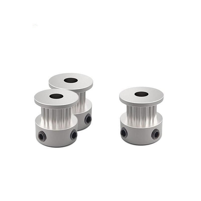 3D Printer Parts Synchronizing Wheel Timing Pulley 2GT 16 Teeth and 20 Teeth Support Timing Belt Pulleys (5PCS)
