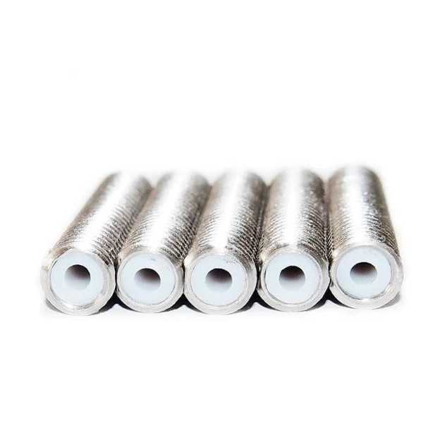 Tronxy 3D Printer Parts Teflon Throat Steel Extruder Nozzle (5 PCS)