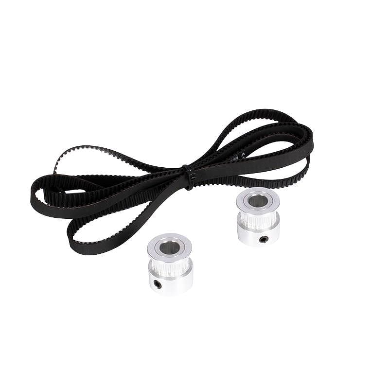 Tronxy 3D Printer Parts Z-axis GT2 Timing Belt Pulley Kit 24/20 Teeth Synchronous Wheel 1068/1210/1440mm Belt X5SA/X5SA PRO/-2E 400/500