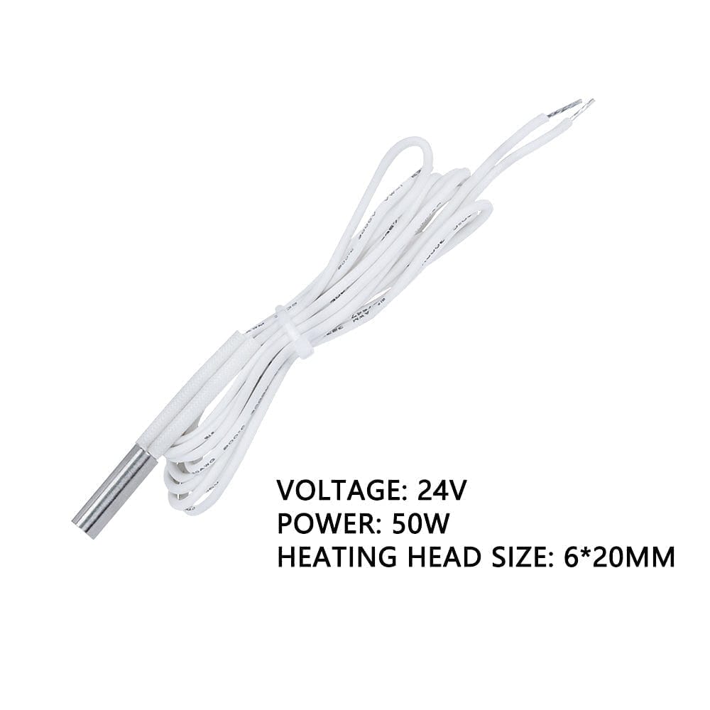 Tronxy 3D Printer Parts and Accessories 24V 50W 1.2 Meter Nozzle Heating Rod