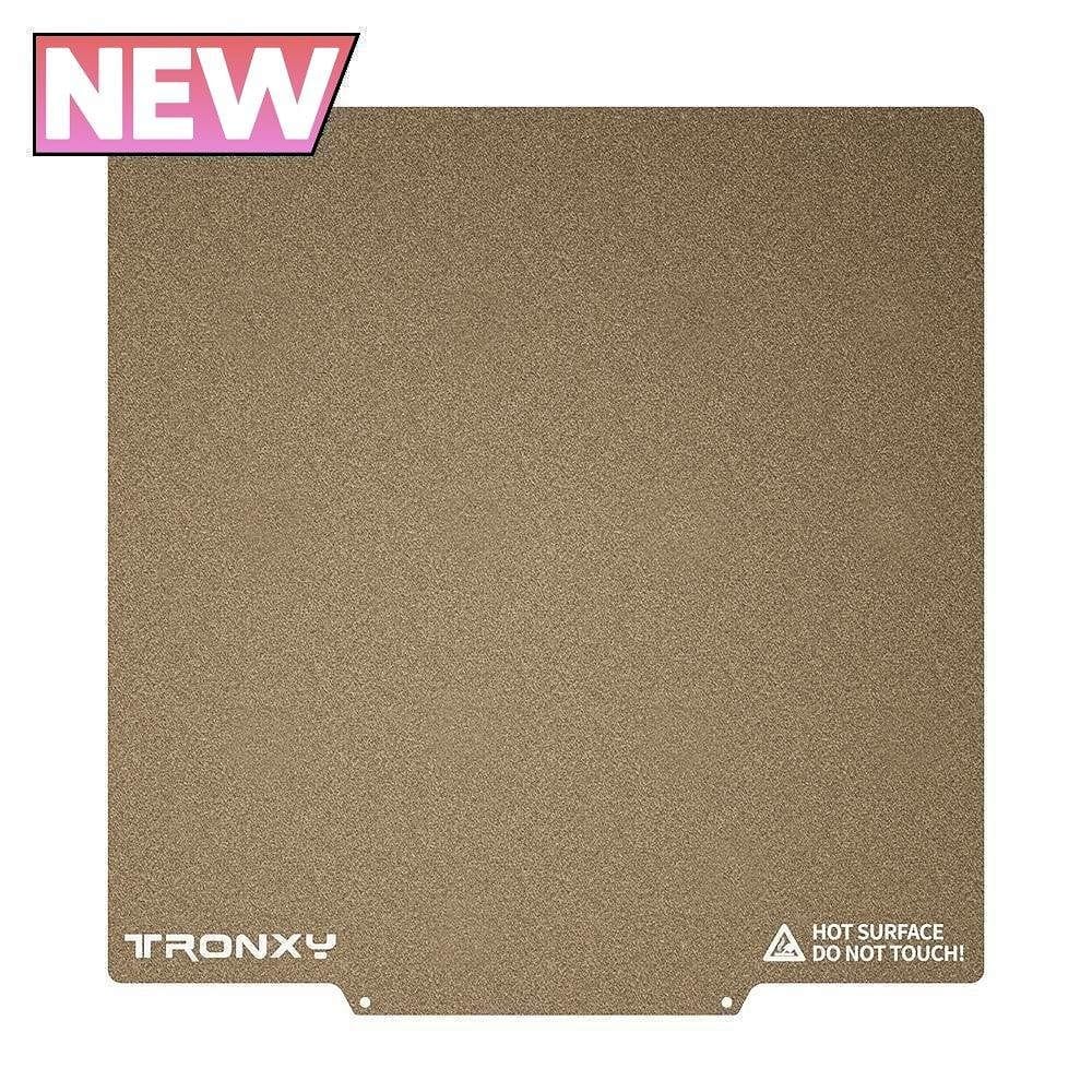 Tronxy 3D Printer Removal Spring Steel PEI Sheet Build Plate Magnetic Base Hot Bed Sticker 220/255/310/330/400/500/600mm