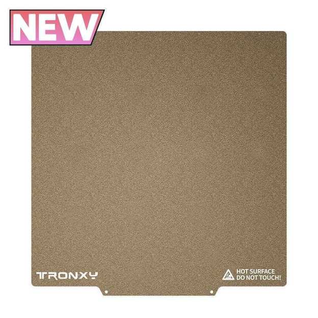 Tronxy 3D Printer Removal Spring Steel PEI Sheet Build Plate Magnetic Base Hot Bed Sticker 220/255/310/330/400/500/600mm