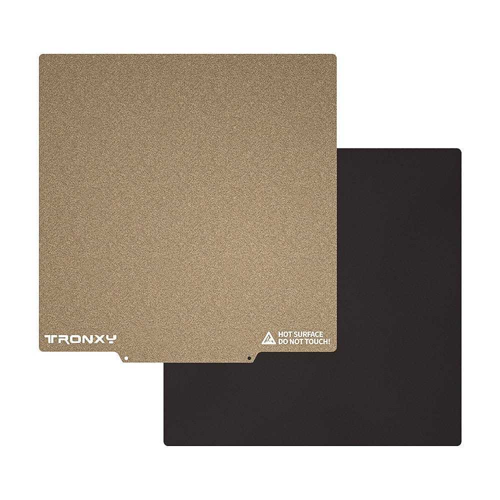 Tronxy 3D Printer Removal Spring Steel PEI Sheet Build Plate Magnetic Base Hot Bed Sticker 220/255/310/330/400/500/600mm