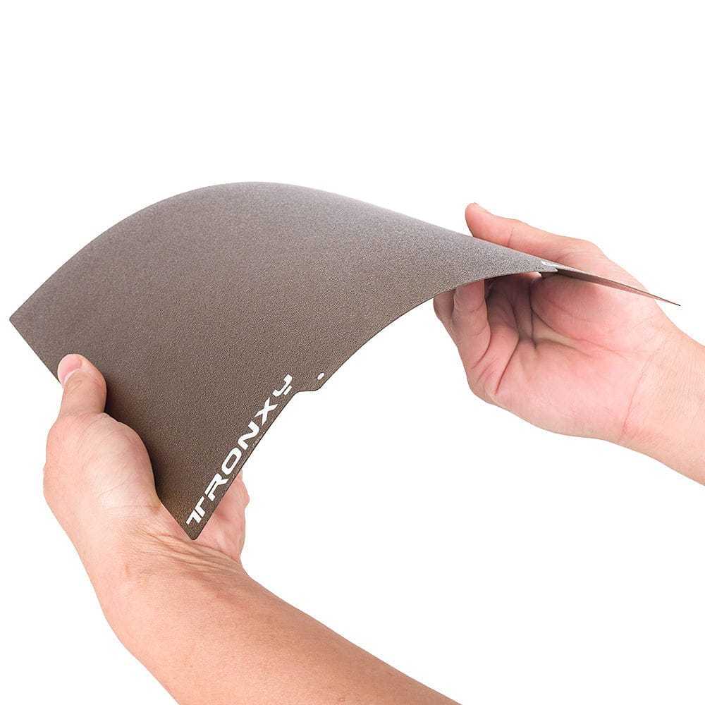 Tronxy 3D Printer Removal Spring Steel PEI Sheet Build Plate Magnetic Base Hot Bed Sticker 220/255/310/330/400/500/600mm