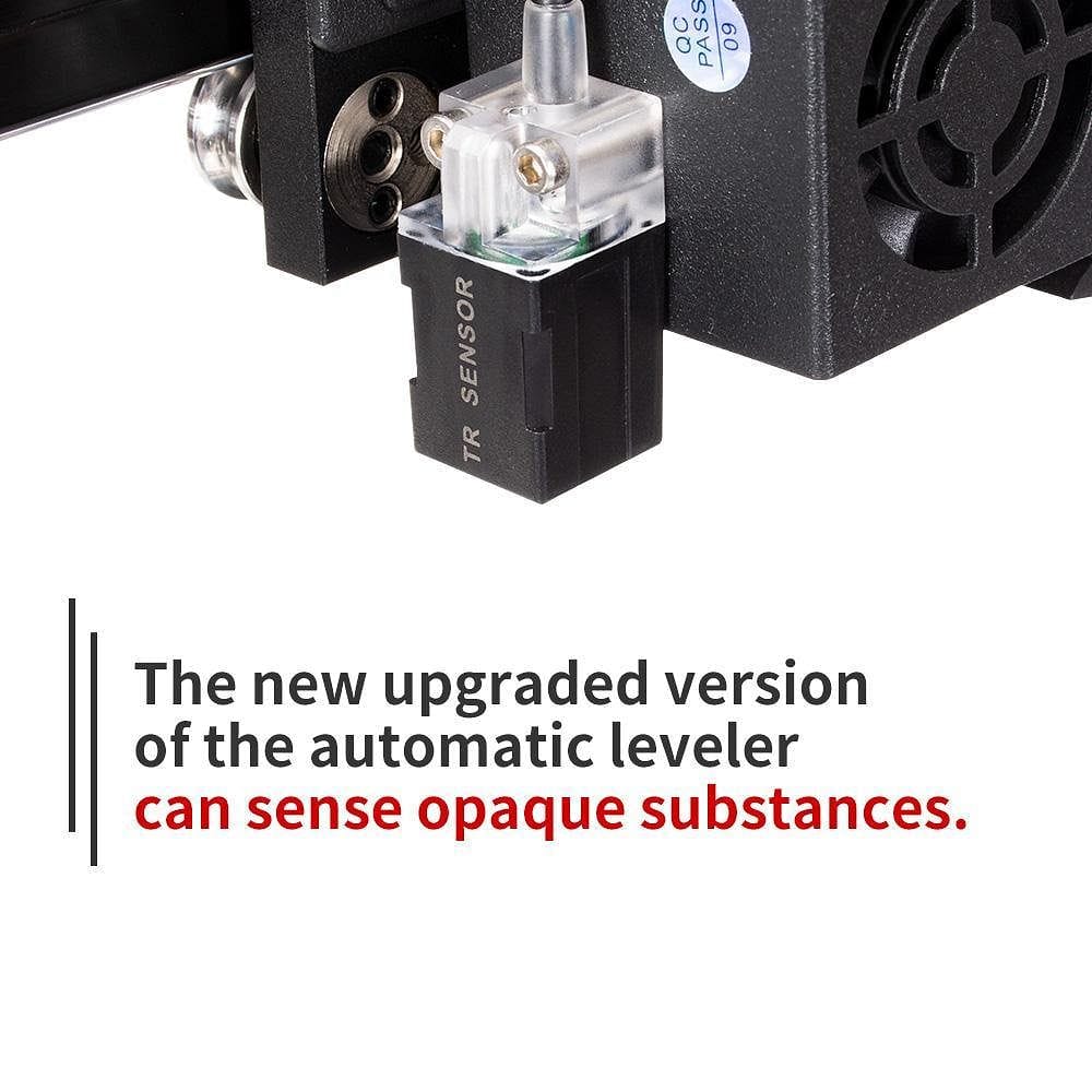 Tronxy Black TR Auto Leveling Sensor + Lattice Glass Plate for X5SA-500 X5SA-600 Series 3D Printer