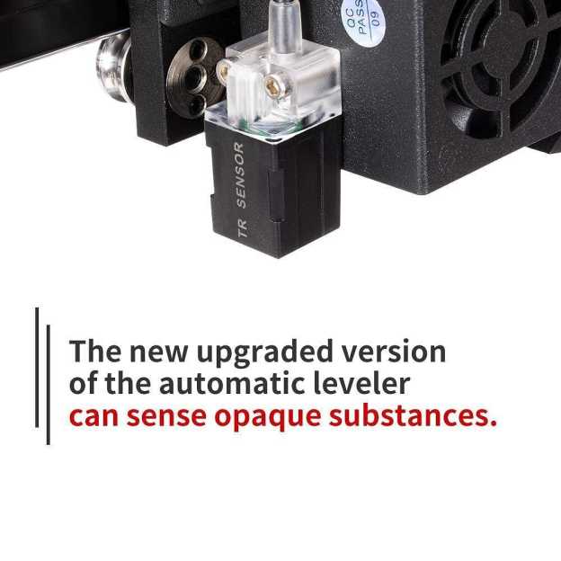 Tronxy Black TR Auto Leveling Sensor + Lattice Glass Plate for X5SA-500 X5SA-600 Series 3D Printer