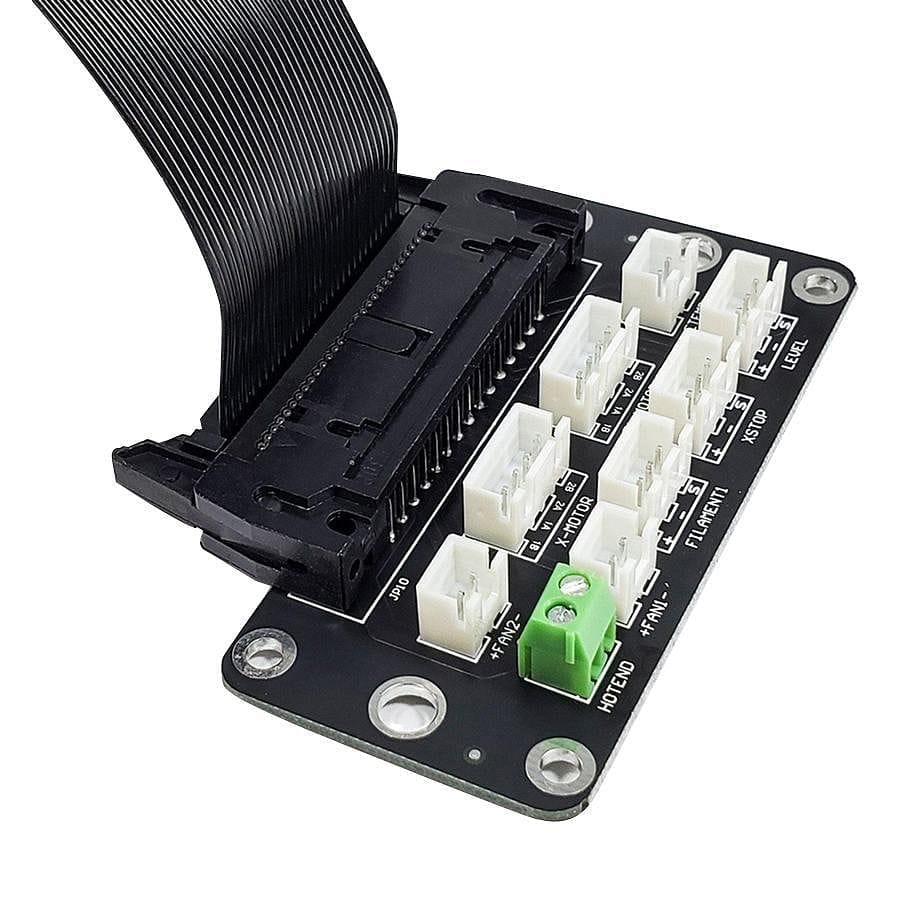 Tronxy Parts Adapter Board with 100cm/130cm Cable Black for X5SA-500 Series/ X5SA-600 Series